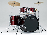 TAMA SG52KH6C-WR STAGESTAR ударная установка из 5-ти барабанов (цвет Wine Red) со стойками, стулом, педалью и комплектом тарелок