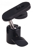 Superlux YA38 Шарнирное крепление с мягкой подкладкой, предназначено для установки аудиорекордера или фотоапарата с резьбой 1/4" на микрофонную стойку с резьбой 5/8"
