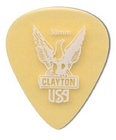CLAYTON US38/12  набор медиаторов - 0.38 mm ULTEM gold стандартные