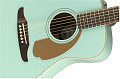 Fender Malibu Player AQS Электроакустическая гитара, цвет лазурный