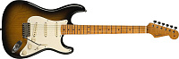 Fender ERIC JOHNSON STRAT MAPLE NECK FINGERBOARD 2 TONE SUNBURS 6-струнная электрогитара, цвет 2-тоновый санбёрст