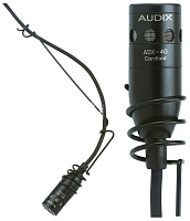 Audix ADX40 Конденсаторный подвесной микрофон.чёрный. кардиоид.40Гц-20кГц, 6mV/Pa, SPL130dB