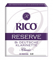 RICO RCR1030D Reserve трости для кларнета German, №3, 10 штук в упаковке