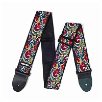 Dunlop JH03 Hendrix Love Drops  дизайнерский ремень для гитары, ширина 2"