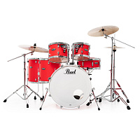 Pearl DMP926S/C899 ударная установка из 6-ти барабанов, цвет Matte Racing Red 
