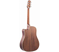 CRAFTER DE-7/NC электроакустическая гитара, цвет натуральный, с чехлом