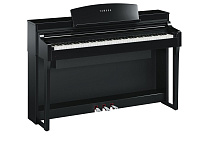 Yamaha CSP-170PE цифровое пианино, 88 клавиш, цвет черный полированный