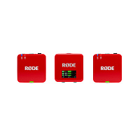 RODE Wireless GO (Gen 3) RED накамерная радиосистема, цвет красный