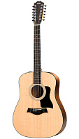 TAYLOR 150e 100 Series, гитара электроакустическая двенадцатиструнная, форма корпуса дредноут, мягкий чехол