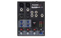 ALESIS MultiMix 4USB компактный 4-канальный аналоговый микшер