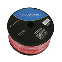American Dj AC-MC/100R-RD микрофонный кабель 2 х 0.22 мм2, цвет красный, катушка 100 метров