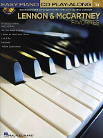 HL00311837 - Easy Piano CD Play-Along Volume 24: Lennon And McCartney (The Beatles) Favourites - книга: Играй на фортепиано один: хиты Леннона и Маккартни, 40 страниц, язык - английский