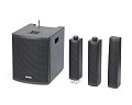 SAMSON Resound VX8.1 Активный акустический комплект, 700/1400 Вт, DSP, Bluetooth, сабвуфер 12", 3-секционная колонна с 2 поворотными сателлитами  
