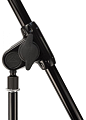 Ultimate Support PRO-R-T-SHORT-F низкая микрофонная стойка "журавль" на треноге, со складным механизмом, высота 49-72 см, черная