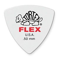 Dunlop 456P050 Tortex Flex Triangle 6Pack  медиаторы, толщина 0,5 мм, 6 шт.