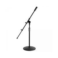 OnStage MS9417  микрофонная стойка  укороченная, цвет черный, регулировка высоты: 432-724 мм