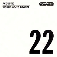 Dunlop DAB22 80/20 Bronze  струна для акустической гитары, 0.022