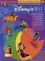 HL00311260 - Easy Piano CD Play Along: Disney’s Best - книга: Играй на фортепиано один: Дисней, лучшее, 54 страницы, язык - английский