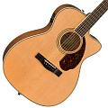 FENDER PM-3CE STANDARD TRIPLE O, NAT электроакустическая гитара серии Paramount, цвет натуральный