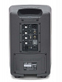 Samson XP106 Портативная акустическая система, 100 Вт, встроенный аккумулятор, 4-канальный микшер, XLR/TRS входы, Bluetooth, USB для беспроводной системы Stage XPD. Размеры 240x230x360 мм, вес 7.4 кг