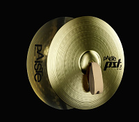 Paiste 16" PST 3 BAND  маршевые тарелки (пара) с ремнями и фетровыми прокладками