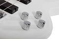 Schecter C-4 DELUXE SWHT Бас-гитара, 4 струны, цвет Satin White