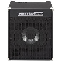 Hartke HD150 Басовый комбо усилитель 150W, 15'' гибридный драйвер, 2" ВЧ драйвер, 7ми-полос. эквалайзер, регуляторы Bass, Mid, Treble,, 2 входа Active/passive, 6,3мм гнездо наушников, 3.5мм стерео AUX