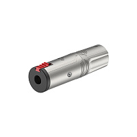 ROXTONE RA3XMJF Переходник XLR "папа" - джек стерео 6.3 мм