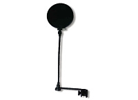 ECO MSA040 Ветрозащита / фильтр для микрофона, диаметр 15 см, шея 30 см, цвет черный матовый
