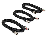 SAMSON MC18 комплект из трех микрофонных кабелей XLR-XLR, длина 6 метров