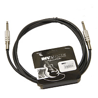 Invotone ACI1302/BK  инструментальный кабель, mono jack 6.3  mono jack 6.3, длина 2 метра, цвет черный