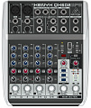 Behringer QX602MP3 микшерный пульт, 6 каналов, встроенный MP3-плеер