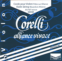 SAVAREZ 800MB Medium Corelli Alliance Vivage струны для скрипки
