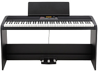 KORG XE20SP цифровое пиано, клавиатура NH, 88 клавиш, 280 стилей, 700 звуков, стойка и тройной педальный блок в комплекте