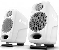 IK MULTIMEDIA iLoud Micro Monitor White компактные настольные активные громкоговорители (пара), 50 Вт, встроенный DSP, Bluetooth, цвет белый