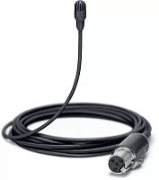 SHURE TL46B/O-MTQG Петличный всенаправленный микрофон TwinPlex, естественная передача звука, высокая чувствительность, кабель 1.6 мм