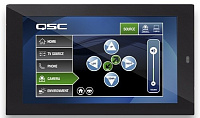 QSC TSC-55W-G2-BK  Q-SYS 5.5” PoE Сенсорный контроллер для настенной установки