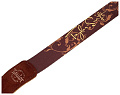 TAYLOR 66000 Taylor Swift Signature Guitar Strap, Brown Ремень для гитары taylor Swift, цвет коричневый