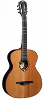LAG GLA TN100A Акустическая гитара, Аудиториум, нейлон , цвет - натуральный, глянцевый