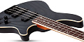Schecter C-4 STANDARD CS Бас-гитара, 4 струны, цвет CHARCOAL SATIN