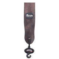 BlackSmith LS-0780 Brown ремень для гитары, кожа, 55 мм, толстый, мягкий, круглые концы, цвет коричневый