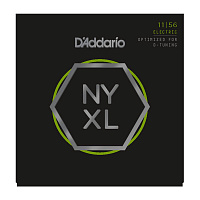 D'ADDARIO NYXL1156 струны для электрогитары, Medium Top / X-Heavy Bottom, 11-56