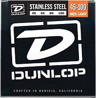 DUNLOP DBS45100 Stainless Steel Bass 45-100 струны для бас-гитары