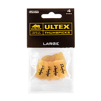 Dunlop 9073P Ultex Gold 4Pack когти на большой палец, размер L, 4 шт.