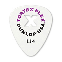 Dunlop 428XR114 Tortex Flex X Standard 72Pack  медиаторы, толщина 1,14 мм, 72 шт.
