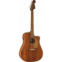 FENDER Redondo Player All Mahogany электроакустическая гитара, цвет натуральный