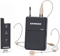 SAMSON Stage XPD2 HEADSET цифровая головная радиосистема 2,4 ГГц с компактным поясным передатчиком и приемником в формате USB-Flash