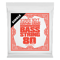Ernie Ball 1680 струна для бас-гитар, никель, калибр .080