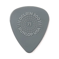 Dunlop 450P071 Delrin 500 Primegrip 12Pack  медиаторы, толщина 0,71 мм, 12 шт.
