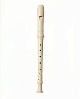 Suzuki SRE-300C блокфлейта сопрано, английская система, цвет слоновой кости